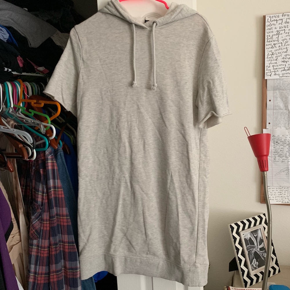Hooded Sweater Dress S